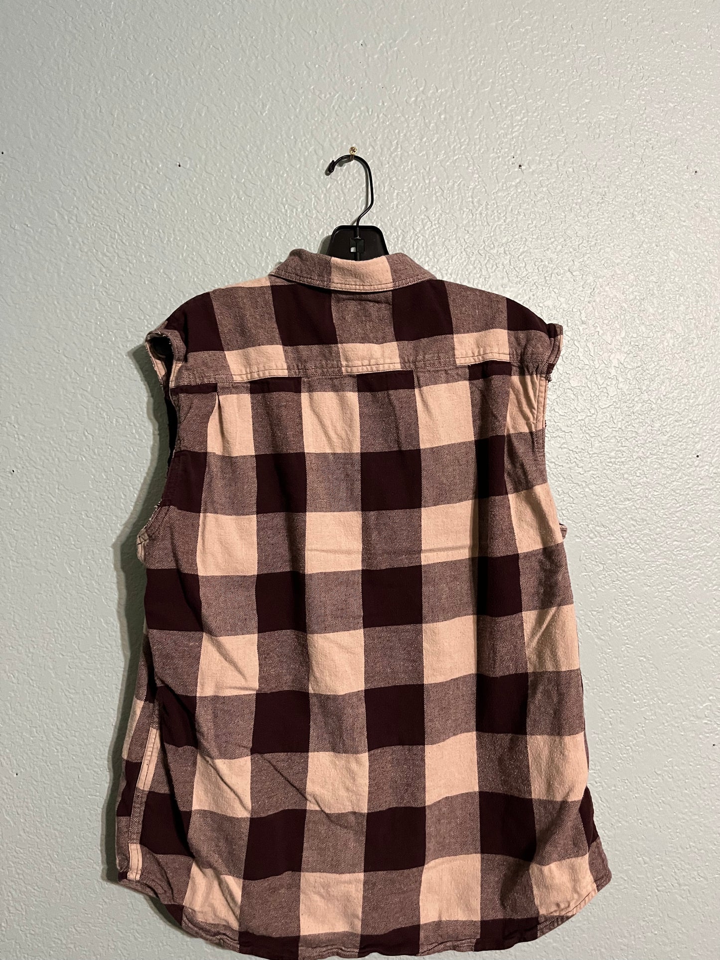 No Sleeve Flannel